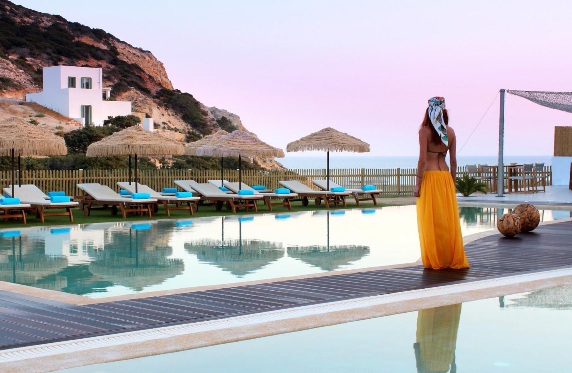 Golden Milos Beach Provatas ภายนอก รูปภาพ