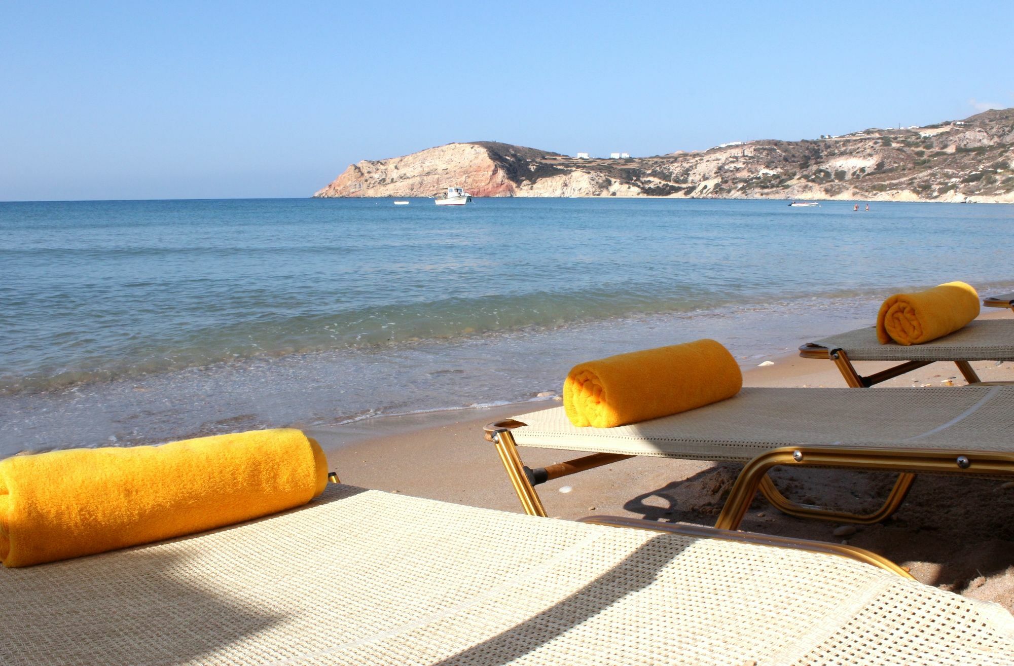 Golden Milos Beach Provatas ภายนอก รูปภาพ